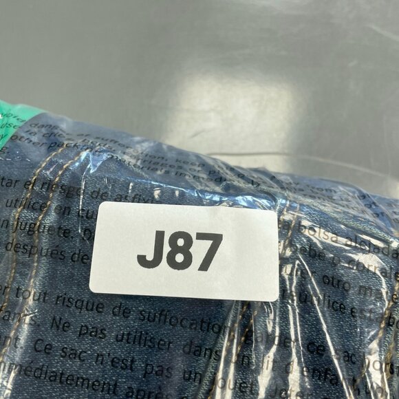 NEW Wrangler Men's 38 x 34 Relaxed Fit Jeans Straight Leg Denim Blue Cotton - Picture 8 of 8